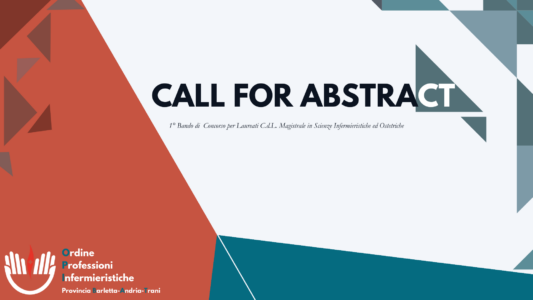 Call For Abstract Immagine in Evidenza