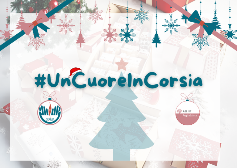 Natale in corsia: l’OPI di Barletta Andria Trani celebra gli infermieri con #UnCuoreInCorsia