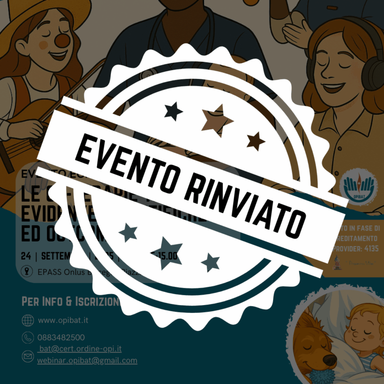 Evento Rinviato