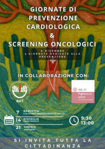 Giornata di prevenzione cardiologica e screening oncologici LOCANDINA