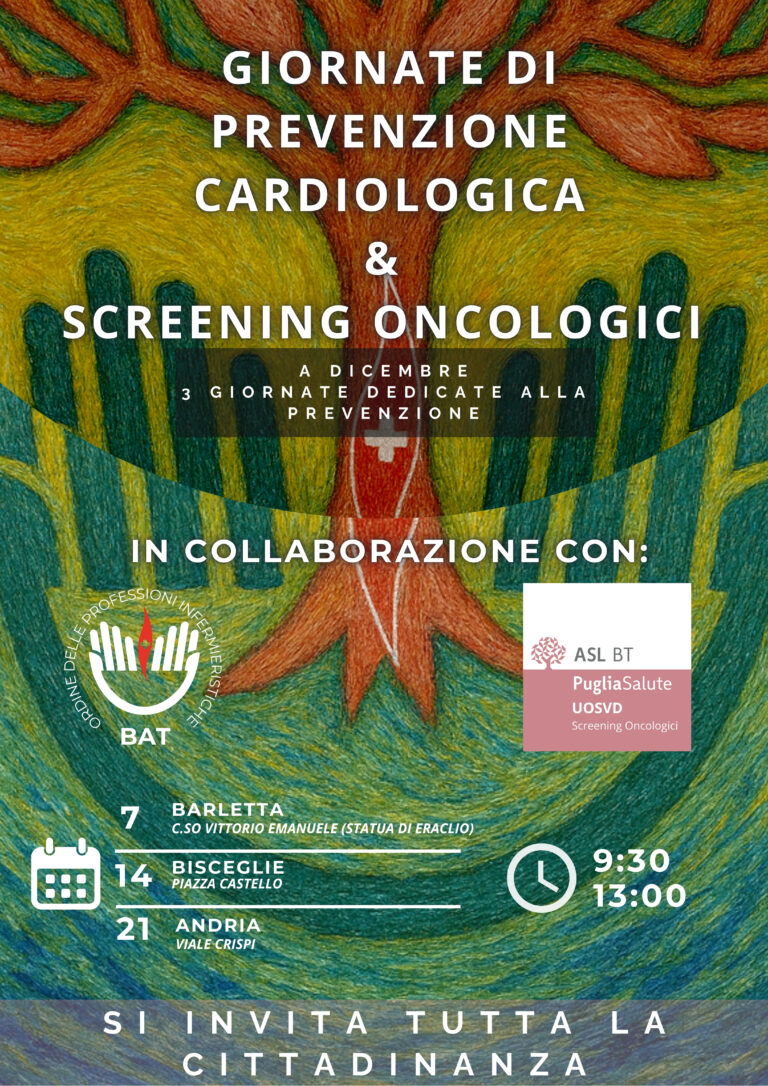 Giornata di prevenzione cardiologica e screening oncologici LOCANDINA